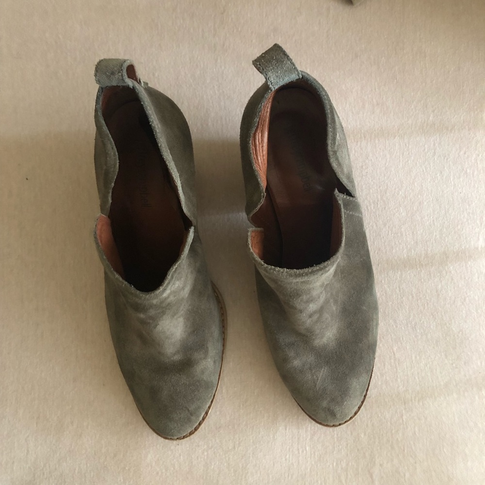 JEFFREE CAPBELL brown rosalee ankle booties - Picture 2 of 7